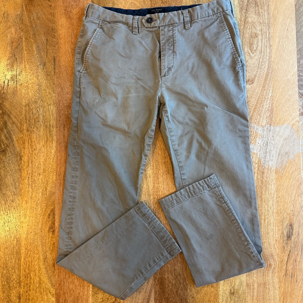 Ted Baker London Khaki Pants
